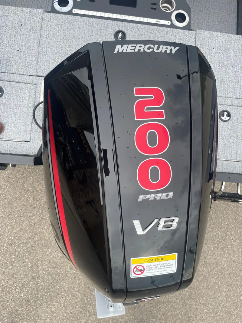 Slide: The Image of 2024 Ranger VX1888 WT fishing boat with trailer, side view. - 4