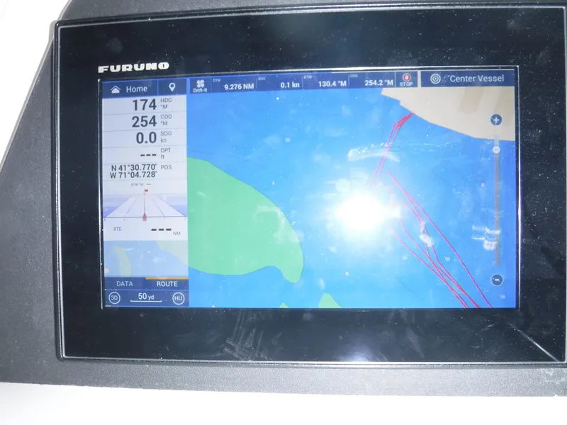 Slide: The Image of Engine compartment of a 2004 Wellcraft 330 Coastal boat. - 37