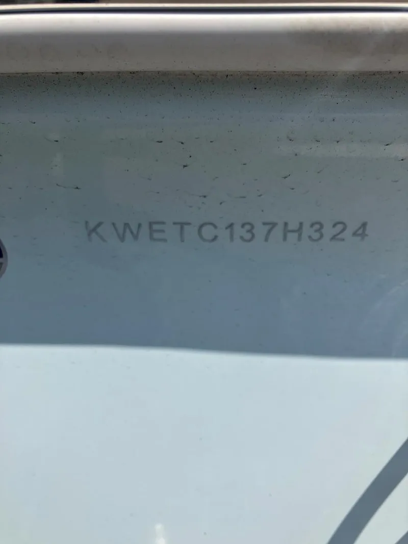 Slide: The Image of 2024 Key West 203 FS boat hull identification number KWETC137H324. - 9