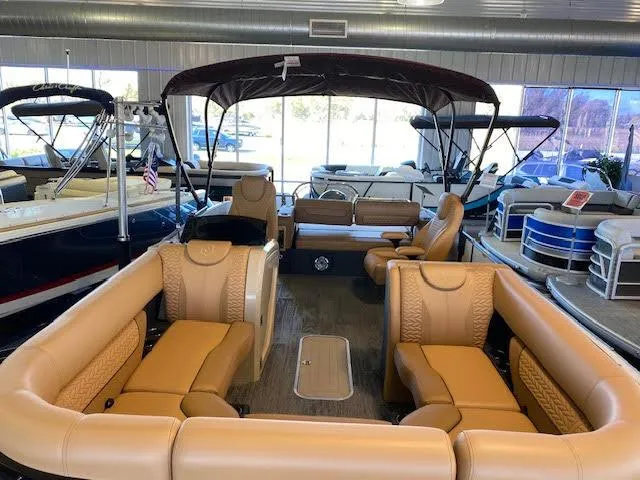 Slide: The Image of Godfrey Monaco 235DFL Luxury Full Tritoon 2024 - 2