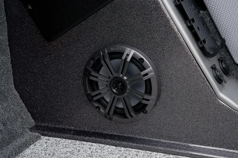 Slide: The Image of 2024 Ranger VX1888 WT boat speaker detail. - 58