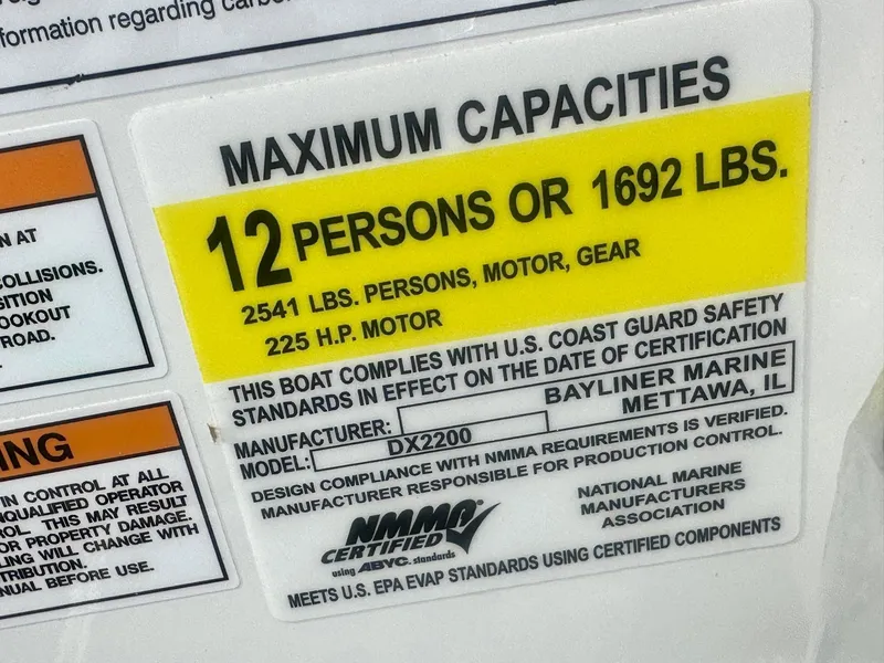 Slide: The Image of Bayliner DX 2200 w/ 200HP Mercury! 2024 - 8