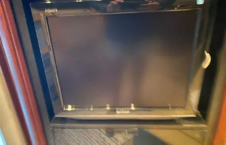 Slide: The Image of Sharp Aquos TV inside 2007 Sea Ray 36 Sedan Bridge yacht. - 12