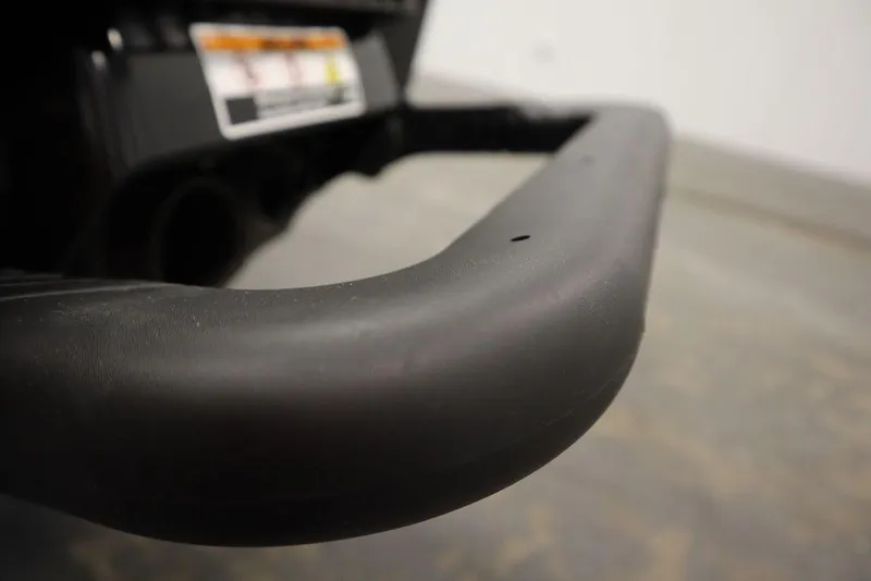 Slide: The Image of Close-up of 2025 Sea-Doo GTI SE 130 rear handle detail. - 25
