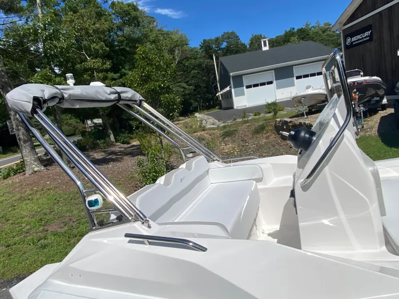 Slide: The Image of 2024 Zar Formenti 49 SL boat with sleek design and modern features. - 8