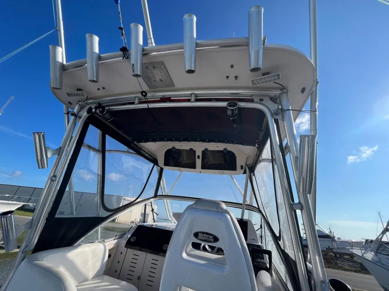 Slide: The Image of Grady-White 282 Sailfish, overhead PFD Storage  bag - 16