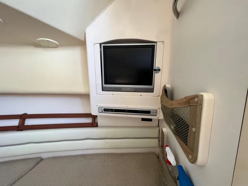 Slide: The Image of Grady-White 282 Sailfish, Sharp Aquos TV and DVD Player - 27