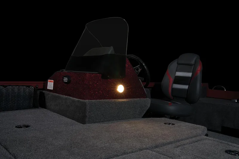 Slide: The Image of 2024 Ranger VS1682SC Angler boat interior with captain's seat and console. - 20