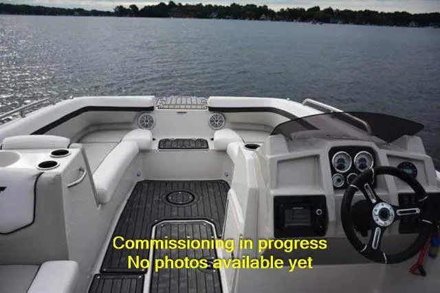 Slide: The Image of 2024 Starcraft SVX 211 OB boat interior, commissioning in progress, no photos available yet. - 4
