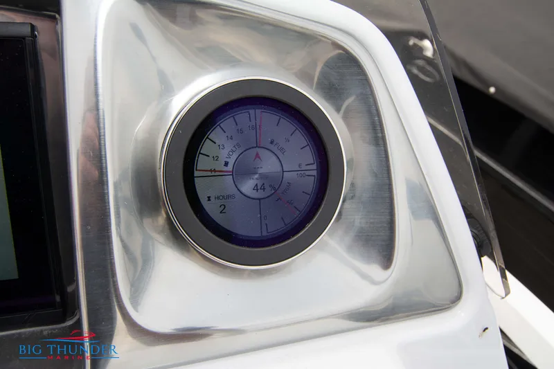 Slide: The Image of Close-up of 2023 JC NEPTOON 27 TT SPORT boat dashboard gauge. - 23