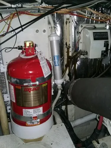 Slide: The Image of Fire Suppression and Oil Exchanger - 34