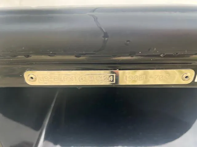 Slide: The Image of 2024 Bayliner Element M19 boat identification plate. - 3