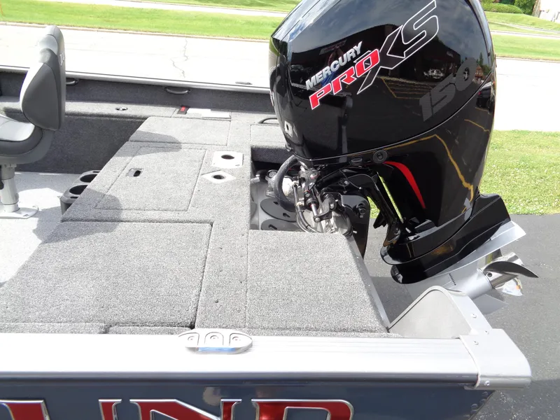 Slide: The Image of 2024 Lund 1875 Impact XS SS boat with Mercury Pro XS engine. - 4