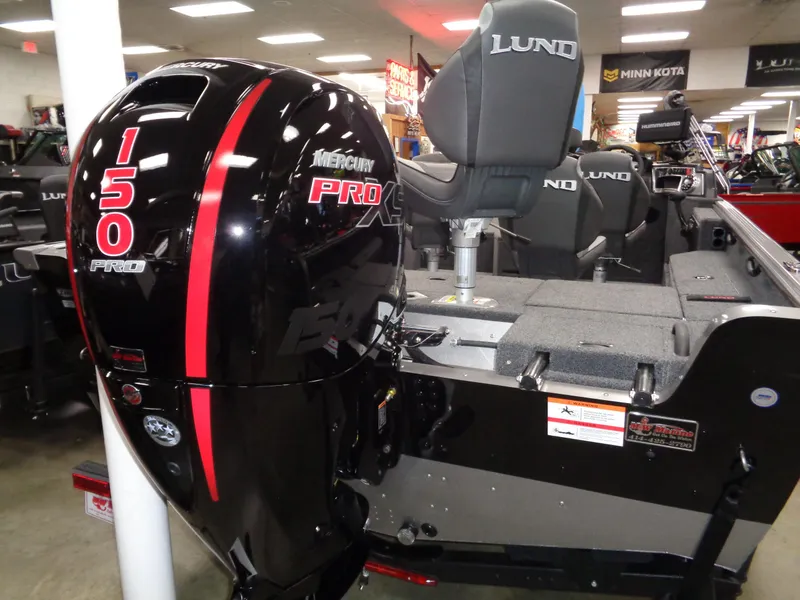 Slide: The Image of 2024 Lund 1875 Impact XS SS with Mercury Pro XS 150 outboard motor. - 9
