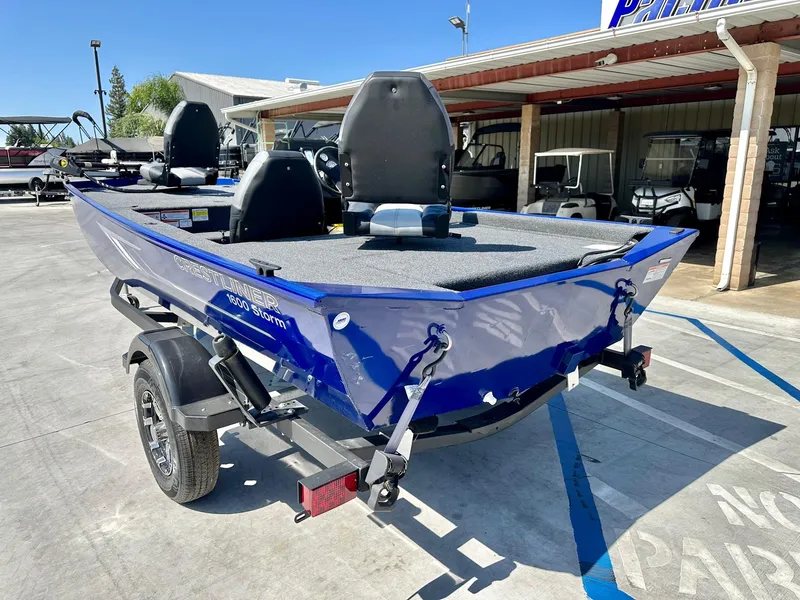 Slide: The Image of Crestliner 1600 Storm w/ 40HP Mercury Fourstroke! 2024 - 3
