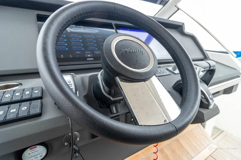 Slide: The Image of Steering wheel and dashboard of 2022 Windy SR44 SX boat. - 40