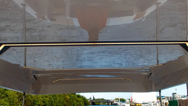 Slide: The Image of 2023 Alfastreet 21 Open boat canopy with LED lighting - 11