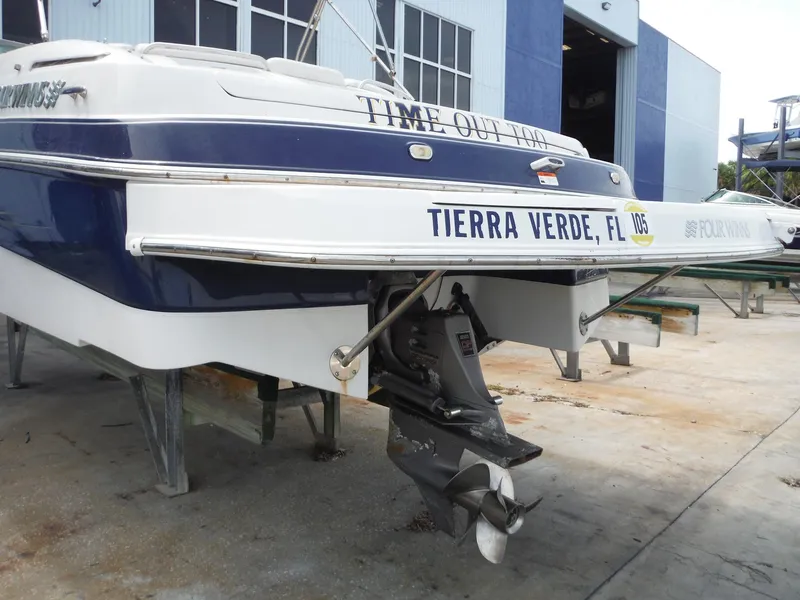 Slide: The Image of 2006 Four Winns 255 Sundowner boat docked at a marina in Tierra Verde, FL. - 30