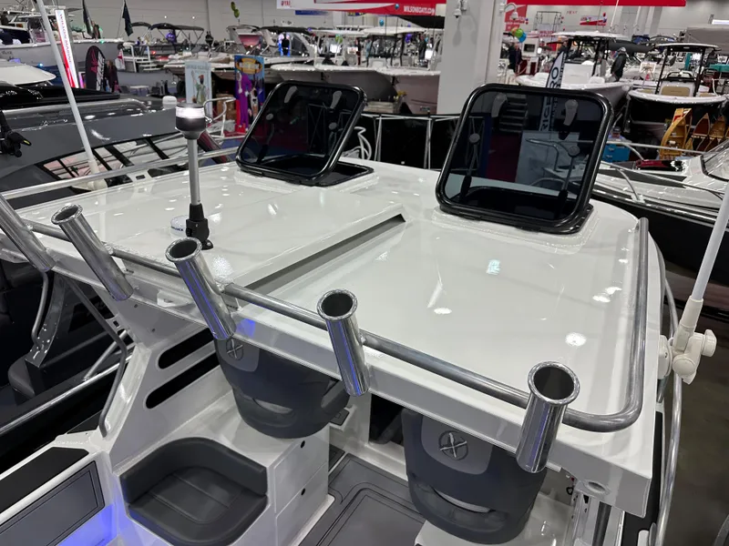 Slide: The Image of Roof with Rod Holders, Radar Mount and Hatches - 25