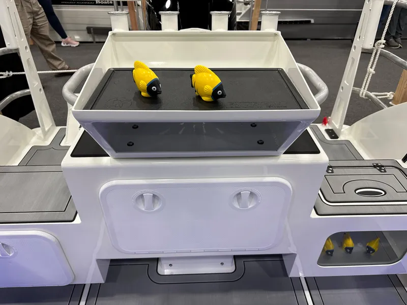 Slide: The Image of Bait Station with Rod Holders - 30