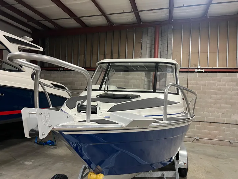 Slide: The Image of Split Bow Rail for Minn Kota Trolling Motor - 35