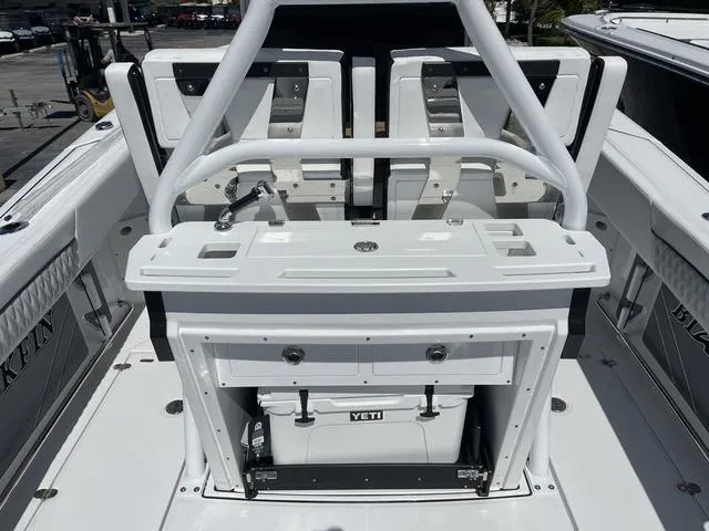 Slide: The Image of 2023 Blackfin 272CC center console boat interior with Yeti cooler. - 4