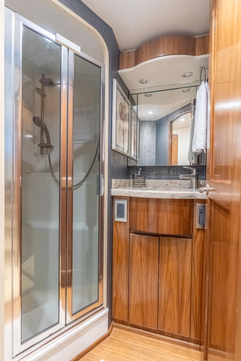 Slide: The Image of Viking 62 Enclosed Bridge Tail Dancer-Head - 18