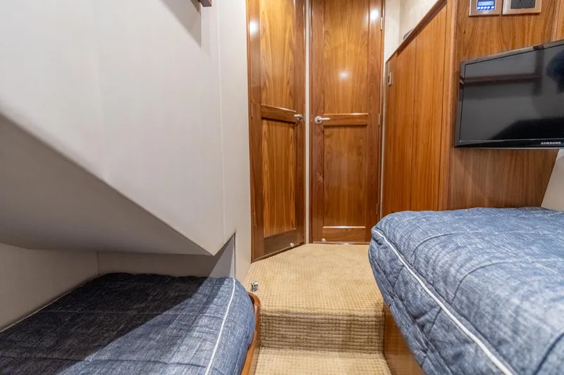 Slide: The Image of Viking 62 Enclosed Bridge Tail Dancer-Stateroom - 21