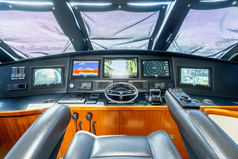 Slide: The Image of Viking 62 Enclosed Bridge Tail Dancer-Helm - 23