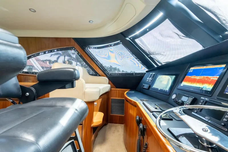 Slide: The Image of Viking 62 Enclosed Bridge Tail Dancer-Helm - 26