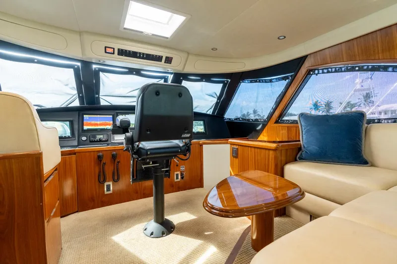 Slide: The Image of Viking 62 Enclosed Bridge Tail Dancer-Helm - 27