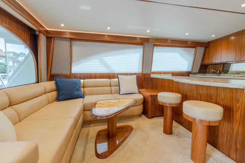 Slide: The Image of Viking 62 Enclosed Bridge Tail Dancer-Salon - 3