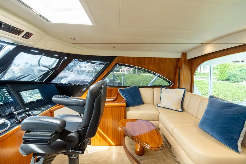 Slide: The Image of Viking 62 Enclosed Bridge Tail Dancer-Helm - 30