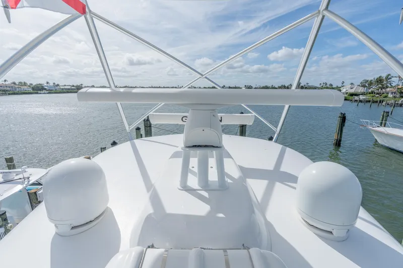 Slide: The Image of Viking 62 Enclosed Bridge Tail Dancer-Stern - 38