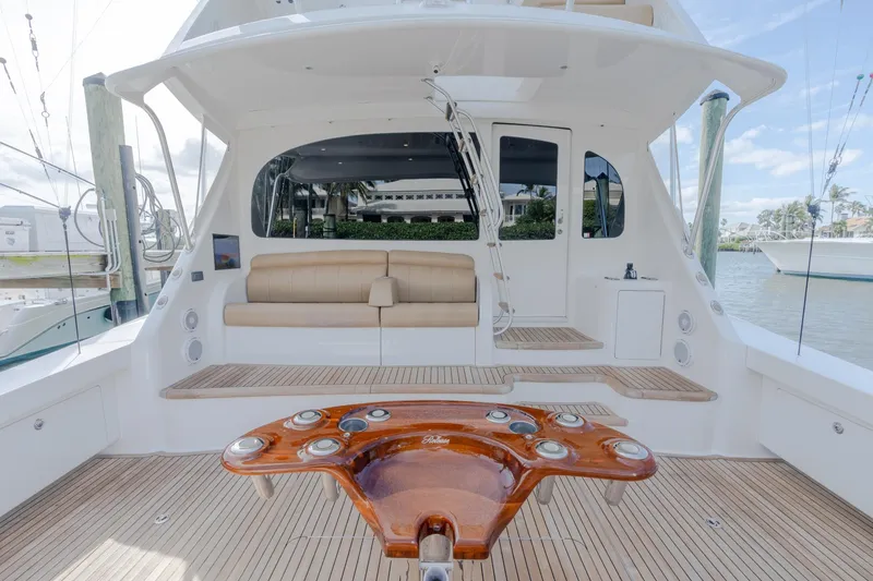 Slide: The Image of Viking 62 Enclosed Bridge Tail Dancer-Cockpit - 41