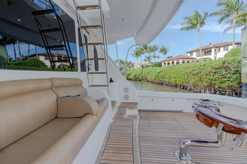 Slide: The Image of Viking 62 Enclosed Bridge Tail Dancer-Cockpit - 44