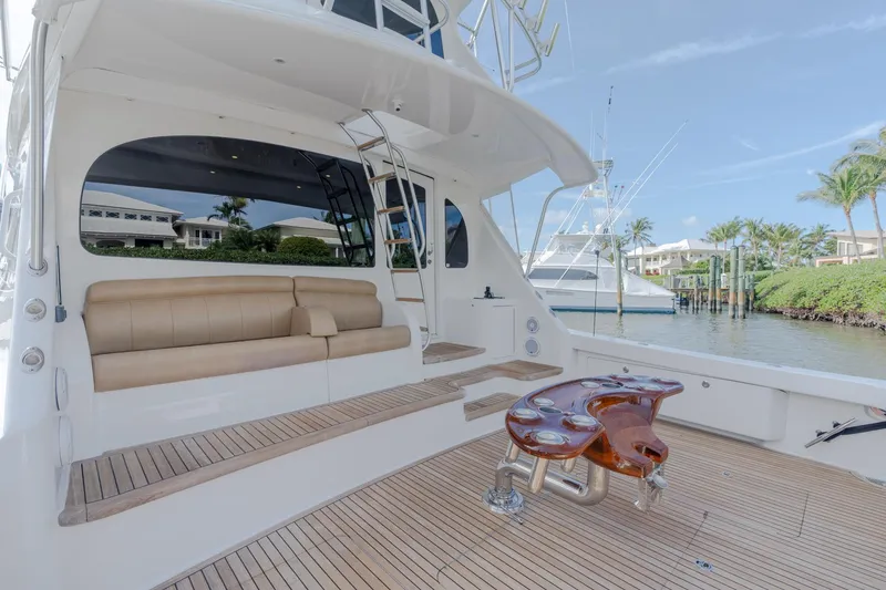 Slide: The Image of Viking 62 Enclosed Bridge Tail Dancer-Cockpit - 49