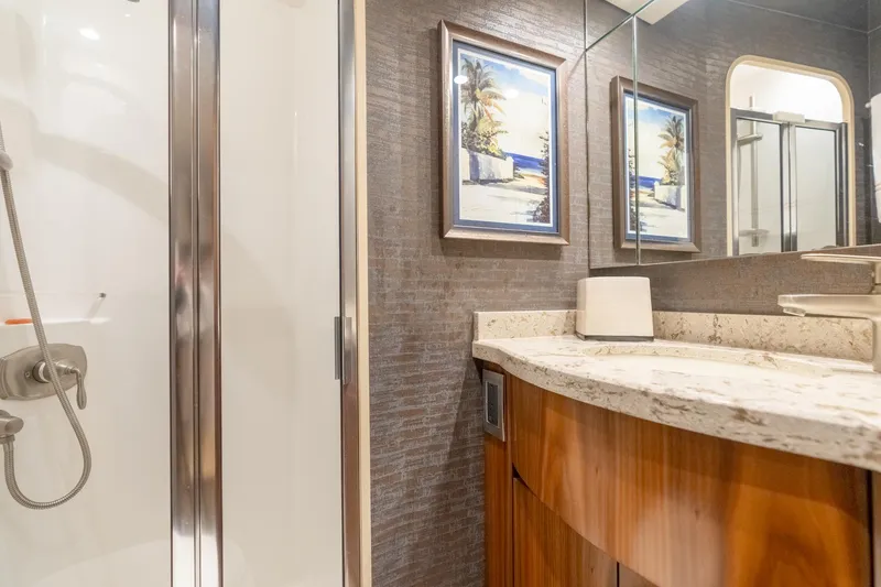 Slide: The Image of Viking 62 Enclosed Bridge Tail Dancer-Head - 9