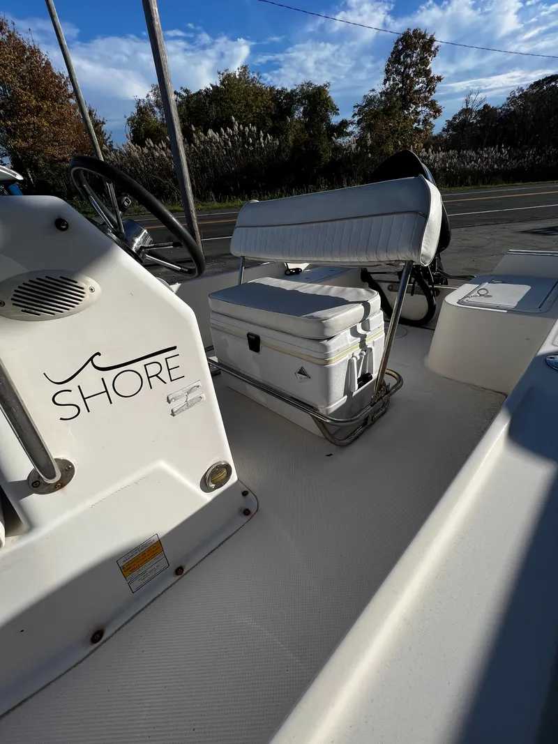 Slide: The Image of Interior view of a 2002 Key West 1720 Center Console boat. - 10