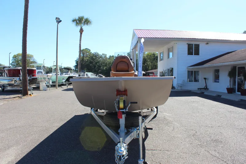 Slide: The Image of 2024 Avid ROGUE boat on trailer at dealership. - 5