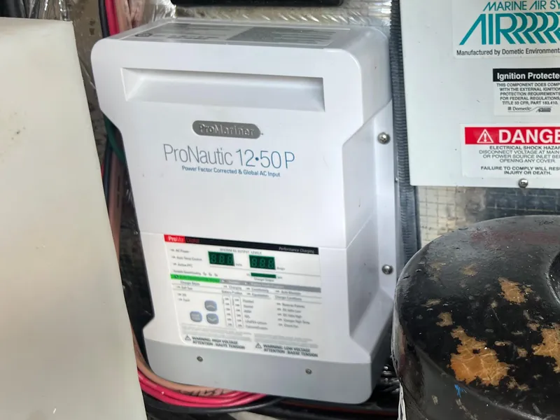 Slide: The Image of ProNautic 12-50P power factor correction device in 2014 Regal 35 Sport Coupe. - 42