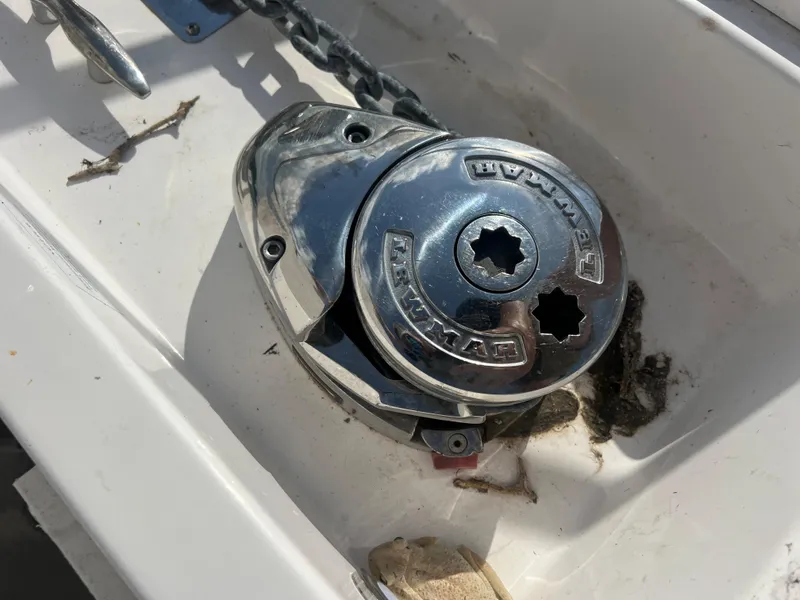 Slide: The Image of 2014 Regal 35 Sport Coupe anchor windlass system. - 46