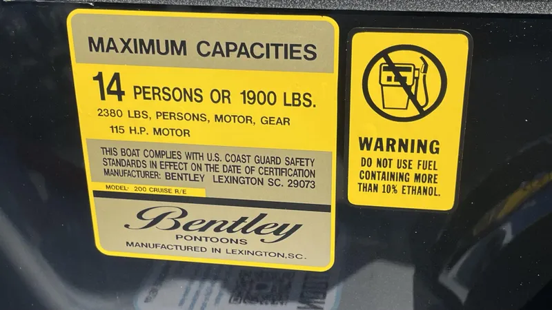 Slide: The Image of Bentley Pontoons Legacy 200 Cruise 2024 - 8