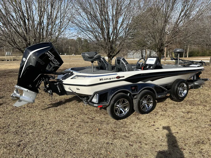Slide: The Image of 2024 Ranger Z521R Ranger Cup Equipped boat with powerful outboard motor. - 3