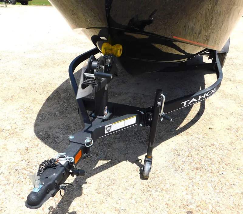Slide: The Image of 2024 Tahoe T18 boat trailer hitch and winch system. - 39