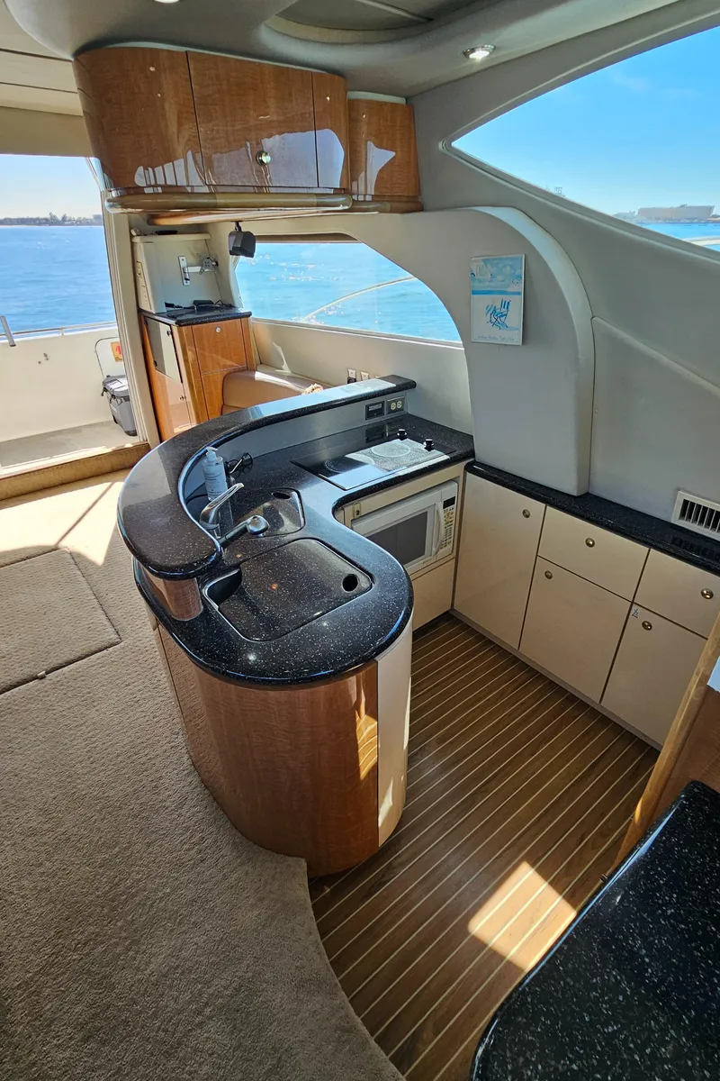 Slide: The Image of Interior of 2002 Maxum 4600 SCB Limited Edition yacht. - 28