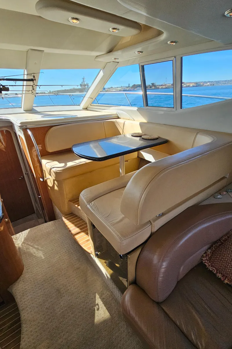 Slide: The Image of Interior of 2002 Maxum 4600 SCB Limited Edition yacht. - 31