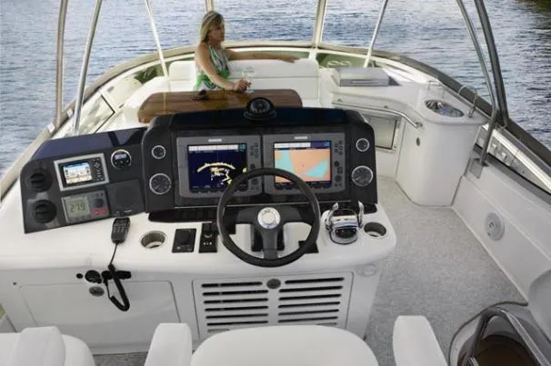 Slide: The Image of Sea Ray 47 Sedan Bridge 2008 - 9