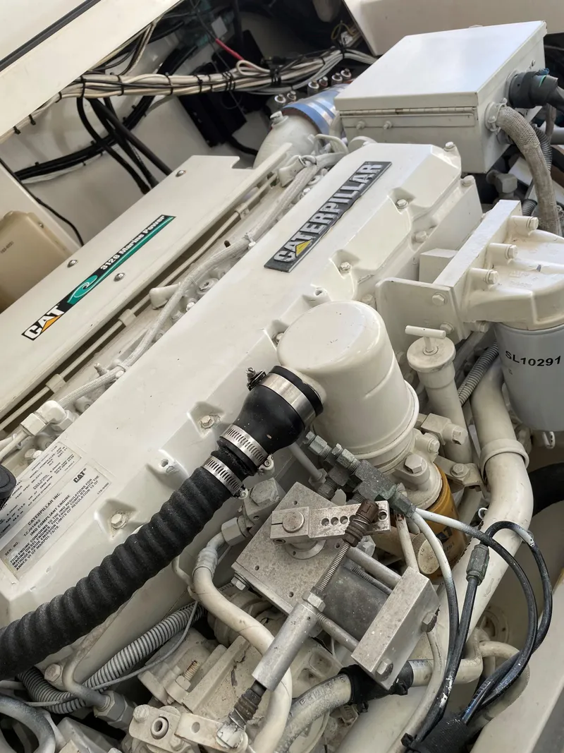 Slide: The Image of Cabo Express 35 - Reelistic - Engine Room - 30