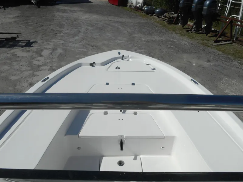 Slide: The Image of 2024 Sea Fox 231 BAYFOX boat deck view. - 11